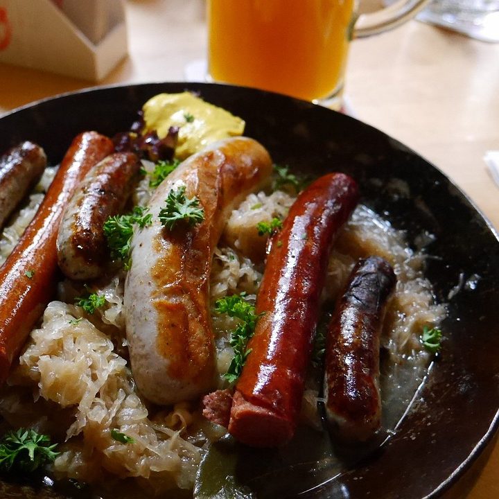 german bratwurst dish